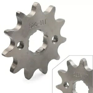 `F[tgXvPbgRO 125cc-250cc _[gsbgoCN ATV S[J[g 520-11T 20MM Chain Front Sprocket Cog For 125cc-250cc Dirt Pit Bike ATV Go Kart 520-11T 20MM