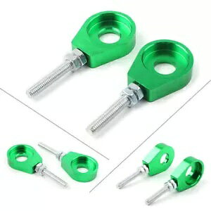 Fit Pit �N���b�h�_�[�g�o�C�N ATV CRF50 12mm �`�F�[���A�W���X�^�[�u���b�N�e���V���i�[ �O���[�� 2 �� Fit Pit Quad Dirt Bike ATV CRF50 12mm Chain Adjuster Block Tensioner Green 2Pcs �y���s�A���i�z