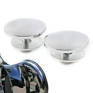 2 Ci[tFAO~[vOn[[Xg[gOChgCN FLHXXX N[ɓK 2PCs Inner Fairing Mirror Plugs Fit Harley Street Glide Trike FLHXXX Chrome