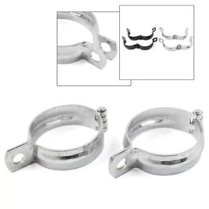 tgtH[NNvECJ[Cg}EguPbgz_[yAI[goC Front Fork Clamp Turn Signal Light Mount Bracket Holder Pair Motorcycle