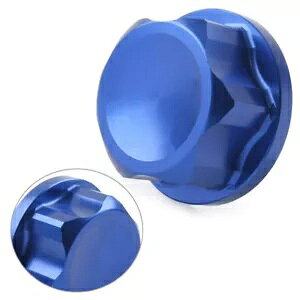 �X�e�A�����O�X�e���i�b�g �J���T�L ZX-6R ZX-10R & �X�Y�L GSX-R1000 R750 R600 �u���[ Steering Stem Nut Fit Kawasaki ZX-6R ZX-10R & Suzuki GSX-R1000 R750 R600 Blue