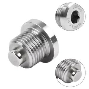 XeX| M16x1.5 CGWIChvO~jXog^p Stainless Steel M16x1.5 Magnetic Engine Oil Drain Plug For Mini Subaru Toyota