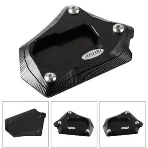 �A���~�T�C�h�X�^���h�t�b�g�Z�b�g BMW R1200GS R 1200 GS 2013 2014 �u���b�N�ɓK�� Aluminium Sidestand Foot Set fit BMW R1200GS R 1200 GS 2013 2014 Black �y���s�A���i�z