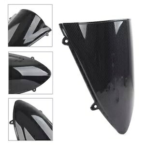 JTLjW 250 250R EX250 2008-2012 J[{t@Co[tgKXXN[ubN For Kawasaki Ninja 250 250R EX250 2008-2012 Carbon Fiber Windshield Screen Black
