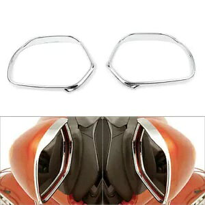 ホンダ ゴールドウィング GL1800 2001-2011 オートバイミラートリム装飾クローム英国に適合 Fit Honda Goldwing GL1800 2001-2011 Motorcycle Mirrors Trim Decoration Chrome UK