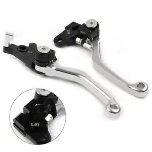 CNC s{bg u[L Nb` o[ Vo[ tBbg z_ XR250 1995-07 XR400 A~jE 2  CNC Pivot Brake Clutch Levers SILVER Fit Honda XR250 1995-07 XR400 Aluminum 2PCS