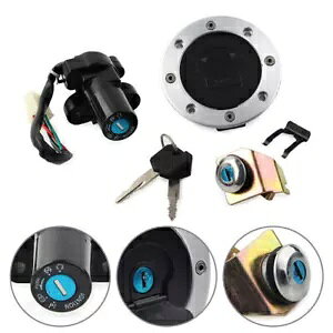 _΃XCb`RKXLbvJo[V[gbNL[ZbgXYL GS500 2001 - 12 Ignition Switch Fuel Gas Cap Cover Seat Lock Key Set For Suzuki GS500 2001 - 12