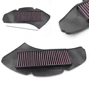 GAN[i[tB^[GgpubN/bh}n NMAX 2015 2016 Air Cleaner Filter Element Replacement Black/Red For Yamaha NMAX 2015 2016