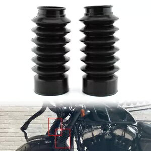VbNAu\[o[ Jo[ Q[g tgtH[N u[c `[u XC_[ n[[ X48 16-22 ɓK Shock Absorbers Cover Gaiters Front Fork Boot Tube Slider Fit Harley X48 16-22