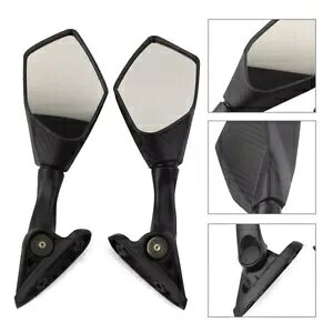 TChobN~[܂肽ݎ}n YZF R3 R25 2015-2017 J[{[^[yA Side Rearview Mirrors Foldable For Yamaha YZF R3 R25 2015-2017 Carbon Motor Pair