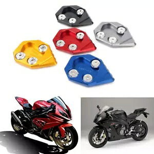 TChX^h LbNX^h TChX^h v[gpbh tBbg BMW S1000RR 2015 - 2021 Sidestand Kickstand Extension Side Stand Plate Pad Fit BMW S1000RR 2015 - 2021