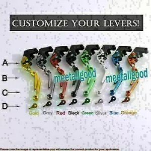 g\Ȑ܂肽݃u[LNb`o[XYL GSXR600/750 2011 2012 -2015 14 ɓK Extendable Folding Brake Clutch Levers Fit Suzuki GSXR600/750 2011 2012 -2015 14