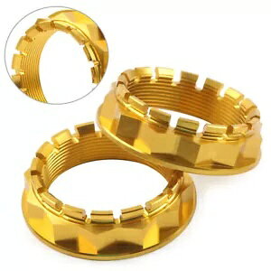 ��֎Ԏ��i�b�g �h�D�J�e�B V4 1098 1198 1199 1299 Diavel �I�[�g�o�C �S�[���h�ɓK�� Rear Wheel Axle Nuts Fit Ducati V4 1098 1198 1199 1299 Diavel Motorcycle Gold �y���s�A���i�z