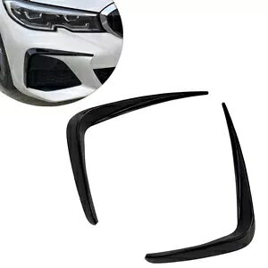 tgtHOvt[g BMW 3 V[Y G20 2019-2022 ̂鍕 Front Fog Lamp Frame Decoration Trim For BMW 3 Series G20 2019-2022 Glossy Black