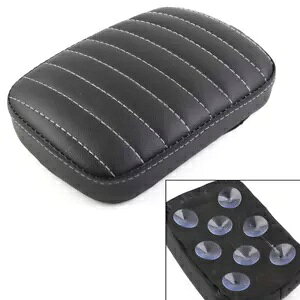 1x�㕔����ȃs���I���p�b�h 8 �z�Օt�� �����p�^�[���t�� �n�[���[�p 1xRear Passenger Seat Pillion Pad 8 Suction Cup W/ Horizontal Pattern for Harley �y���s�A���i�z