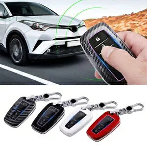 [gL[P[X Fob Jo[g^JJ[ C-HR CHR vh RAV4 vEX Remote Key Case Fob Cover For Toyota Camry Corolla C-HR CHR Prado RAV4 Prius Car