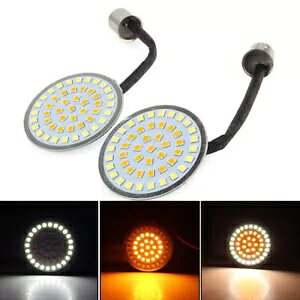 ^[VOi 1157 LED eۃX^C ECJ[ CWP[^[ Cg n[[_rbh\p Turn Signal 1157 LED Bullet-Style Blinker Indicator Light for Harley-Davidson