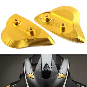 obN~[ubNItv[g}EgJo[tBbg}n YZF-R6 YZFR6 17-20 S[h Rearview Mirror Block Off Plates Mount Cover Fit Yamaha YZF-R6 YZFR6 17-20 Gold