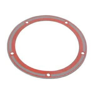 n[[G{[V 1340 & cCJ 5 _[r[KXPbg VRr[Yt bh For Harley Evolution 1340 & Twin Cam 5 Hole Derby Gasket With Silicone Bead Red