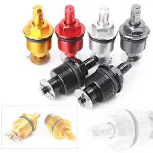 �z���_ CBF125 �A���~�V 2 �� CNC �v�����[�h�A�W���X�^�[�t�H�[�N�{���g�p�� For Honda CBF125 Aluminum New 2 Pcs CNC Preload Adjusters Fork Bolts UK �y���s�A���i�z