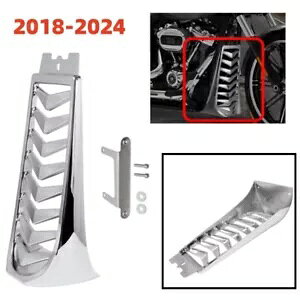 Front Chin Spoiler Bottom Cooler Cover for Softail Breakout Fat Bob18+- Front Chin Spoiler Bottom Cooler Cover for Softail Breakout Fat Bob18+-