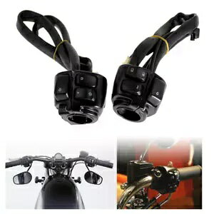 1 Handlebar Control Switches + Wiring Harness For Harley Sportster Dyna 96-12 1 Handlebar Control Switches + Wiring Harness For Harley Sportster Dyna 96-12 �y���s�A���i�z
