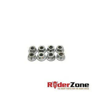 2004 - 2010 JTL jW ZX10R wb_[ ibg Zbg GL][Xg pCv }jz[h ݌ 2004 - 2010 KAWASAKI NINJA ZX10R HEADER NUTS SET EXHAUST PIPES MANIFOLD STOCK