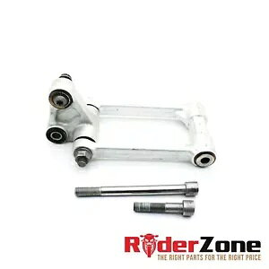 2010 - 2014 BMW S1000RR hbO{[ VbN P[W AN Xg[g Vo[ OEM 2010 - 2014 BMW S1000RR DOGBONE SHOCK LINKAGE REAR LINK STRAIGHT SILVER OEM