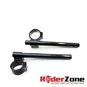 2007 2008 �X�Y�L GSXR1000 �n���h���o�[ �u���b�N �g���b�N�Ή� �N���b�v�I�� ���߉\ 2007 2008 SUZUKI GSXR1000 HANDLE BAR BLACK TRACK READY CLIP ONS ADJUSTABLE �y���s�A���i�z