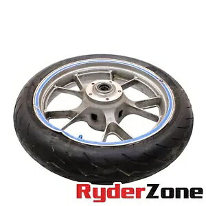 2006 - 2011 JTL jW ZX14 tg zC[  ^Ct *j* ݌ 2006 - 2011 KAWASAKI NINJA ZX14 FRONT WHEEL RIM W TIRE *DAMAGED* STOCK
