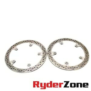 2020 - 2023 BMW S1000RR �t�����g �u���[�L ���[�^�[ �f�B�X�N �V���o�[ *�c�� / �C�����K�v* 2020 - 2023 BMW S1000RR FRONT BRAKE ROTORS DISC SILVER *WARPED / NEEDS REPAIR* �y���s�A���i�z