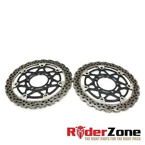 2009 - 2012 JTL jW ZX6R tg u[L [^[ EfBXN Xg[g OEM 2009 - 2012 KAWASAKI NINJA ZX6R FRONT BRAKE ROTORS LEFT RIGHT DISCS STRAIGHT OEM