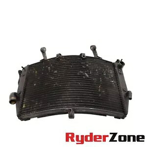 2004 - 2006 ���}�n YZF R1 ���W�G�[�^�[ �G���W�� ���[�^�[ �N�[���[ ��p �u���b�N �X�g���[�g 2004 - 2006 YAMAHA YZF R1 RADIATOR ENGINE MOTOR COOLER COOLING BLACK STRAIGHT