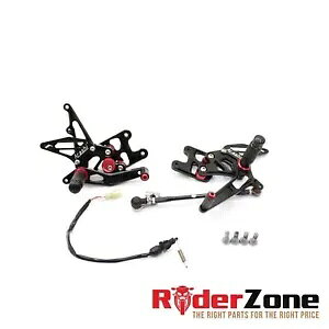 2007 2008 �X�Y�L GSXR 1000 ARASHI ���A�Z�b�g �g���b�N���f�B ���A �u���[�L �V�t�^�[ �u���b�N 2007 2008 SUZUKI GSXR 1000 ARASHI REARSETS TRACK READY REAR BRAKE SHIFTER BLACK �y���s�A���i�z