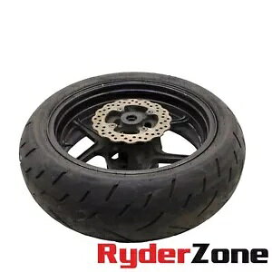 2008 - 2010 �J���T�L �j���W�� ZX10R ���A �z�C�[�� ���� �X�g���[�g ���[�^�[ �_�����b�v �^�C�� 2008 - 2010 KAWASAKI NINJA ZX10R REAR WHEEL RIM STRAIGHT ROTOR DUNLOP TIRE