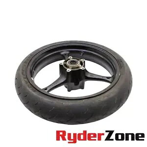 2005 - 2008 XYL GSXR 1000 tg zC[  ubN Xg[g ~V ^C 2005 - 2008 SUZUKI GSXR 1000 FRONT WHEEL RIM BLACK STRAIGHT MICHELIN TIRE