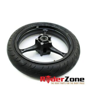 2005 - 2008 XYL GSXR1000 tg zC[  _bv ^C ubN 06 07 GSXR600 750 2005 - 2008 SUZUKI GSXR1000 FRONT WHEEL RIM DUNLOP TIRE BLACK 06 07 GSXR600 750