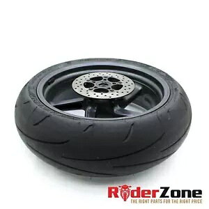 2001 - 2003 AvA RSV ~ R A zC[  _bv ^C u[L [^[ ubN 2001 - 2003 APRILIA RSV MILLE R REAR WHEEL RIM DUNLOP TIRE BRAKE ROTOR BLACK