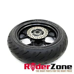 2017 - 2019 �z���_ CBR1000RR ��փo�b�N���� �~�V������ �^�C�� �X�g���[�g �u���b�N 2017 - 2019 HONDA CBR1000RR REAR WHEEL BACK RIM MICHELIN TIRE STRAIGHT BLACK