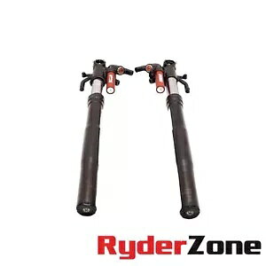2021 - 2024 �J���T�L �j���W�� ZX10R �t�H�[�N �t�����g �T�X�y���V���� �u���b�N �`���[�u *�j��* 2021 - 2024 KAWASAKI NINJA ZX10R FORKS FRONT SUSPENSION BLACK TUBES *DAMAGED*