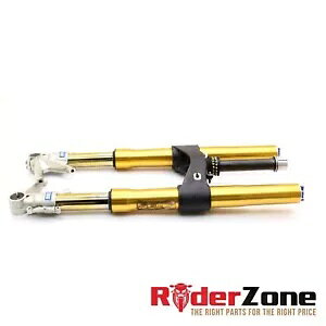 2009 - 2012 �h�D�J�e�B �X�g���[�g�t�@�C�^�[ S �t�H�[�N �t�����g �T�X�y���V���� �I�[�����Y �g���v�� �c���[ 2009 - 2012 DUCATI STREETFIGHTER S FORKS FRONT SUSPENSION OHLINS TRIPLE TREE