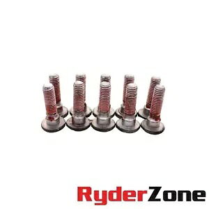 2006 - 2011 JTL jW ZX14 tg u[L [^[ {g fBXN n[hEFA Vo[ OEM 2006 - 2011 KAWASAKI NINJA ZX14 FRONT BRAKE ROTOR BOLTS DISC HARDWARE SILVER OEM