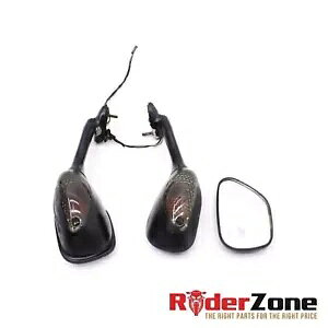 2006 2007 XYL GSXR600 GSXR750 ~[Zbg E *j* tg CWP[^[ 2006 2007 SUZUKI GSXR600 GSXR750 MIRROR SET LEFT RIGHT *DAMAGED* FRONT INDICATOR