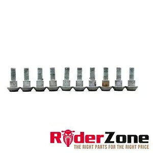 2008 - 2016 ���}�n YZF R6 �t�����g �u���[�L ���[�^�[ �{���g ���E�n�[�h�E�F�A �X�g���[�g 2008 - 2016 YAMAHA YZF R6 FRONT BRAKE ROTOR BOLTS LEFT RIGHT HARDWARE STRAIGHT