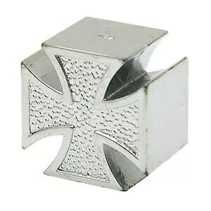 Trik Topz ouLbvA}^\AN[An[[p - Davidson- Trik Topz valve caps, Maltese cross, chrome, for Harley - Davidson-