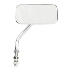 ~[XNGA X[ V[gA[ N[ n[[p -_rbh\- Mirror Square Small, Short Arm, Chrome, for Harley - Davidson-