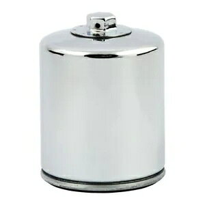 K&N ICtB^[ V[gAN[An[[_rbh\ 99-17 cCJpB 17-20 M8- K&N Oil Filter Short, Chrome, for Harley-Davidson 99-17 Twin Cam; 17-20 M8-