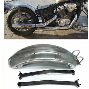 ����|���A�t�F���_�[�z���_�V���h�E 400 600 VLX 400 600 �I�[�g�o�C�p Handmade Steel Plate Rear Fender for Honda Shadow 400 600 VLX 400 600 Motorcycle �y���s�A���i�z