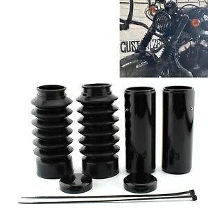 I[goCtgtH[Nu[cXC_[VbNJo[n[[X|[cX^[ X48 16-22 Motorcycle Front Fork Boot Slider Shock Covers For Harley Sportster X48 16-22