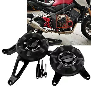 �u���b�N�A���~�G���W���ی�K�[�h�J�o�[�z���_ CBR650R CB650R 2019-2020 Black Aluminum Engine Protective Guard Cover For HONDA CBR650R CB650R 2019-2020 �y���s�A���i�z
